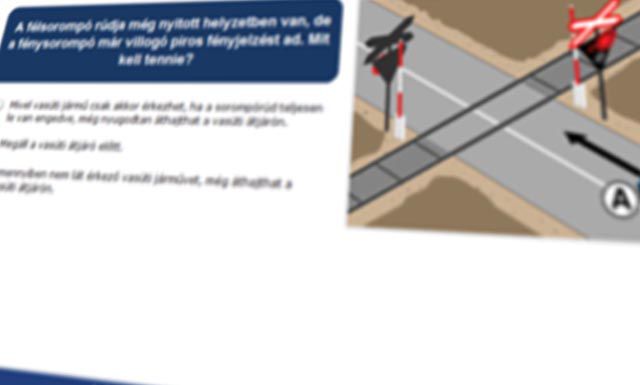 Januártól új kérdések a KRESZ-vizsgán
